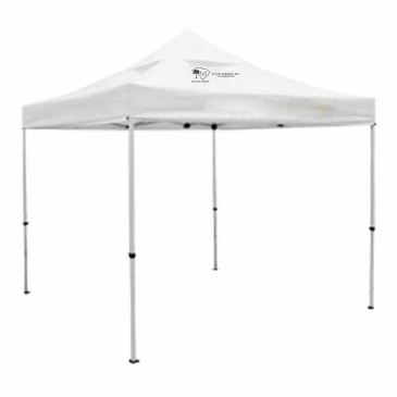 10' Deluxe Tent Kit, Vented Canopy (Imprinted, 8 Locations)