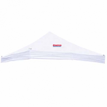 10' Tent Canopy (Full-Color Imprint, 2 Locations)
