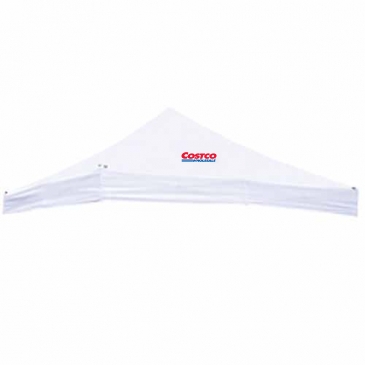 10' Tent Canopy (Full-Color Imprint, 3 Locations)