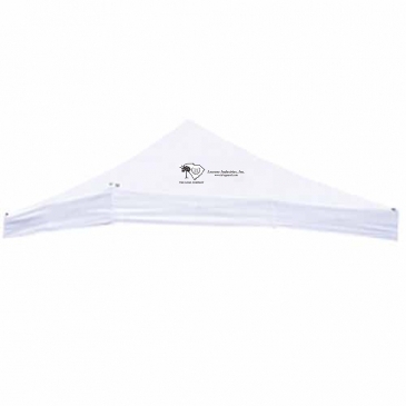 10' Tent Canopy (Full-Color Imprint, 5 Locations)