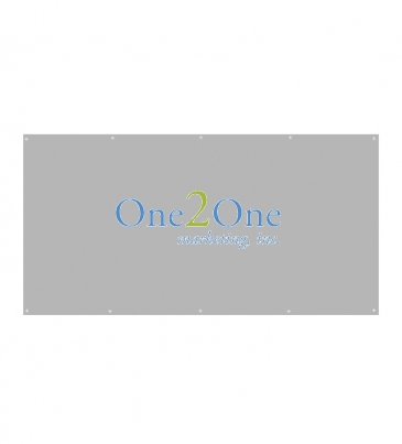 4' x 8' 18 oz Vinyl Single-Sided Banner