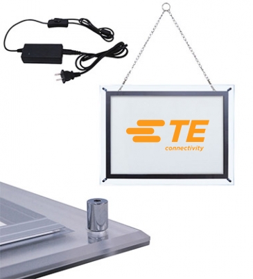 14" x 20" Crystal Edge Display Hardware