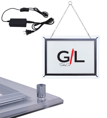 14" x 20" Crystal Edge Display Hardware