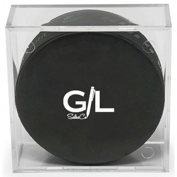 Hockey Puck Display Cube