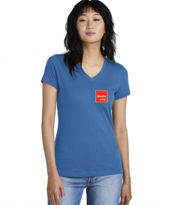 District Made® - Ladies Perfect Weight® V-Neck Tee