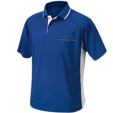 Men's Color Blocked Wicking Polo