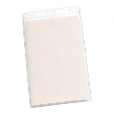 4" x 8" Blank Oversized Vertical Vinyl Pouch