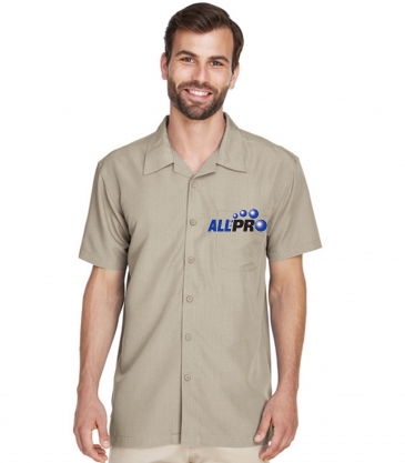 Men's Barbados Textured Camp Shirt