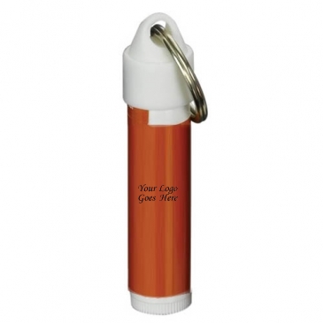 SPF 30 Soy Lip Balm with Metal Split-Ring