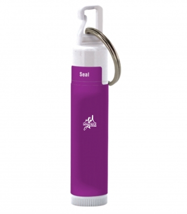 Natural Lip Moisturizer with Metal Split Ring