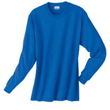 Hanes Men's 5.2 oz. ComfortSoft® Cotton Long-Sleeve T-Shirt