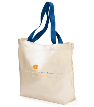 Colored Handle Tote