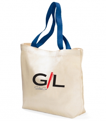 Colored Handle Tote