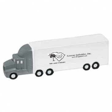 Stress Semi Truck White/Grey