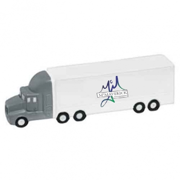 Stress Semi Truck White/Grey
