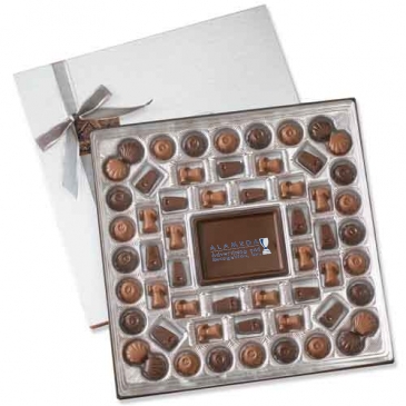 Large Custom Chocolate Delights Gift Box ( 1 1/2 lbs.)