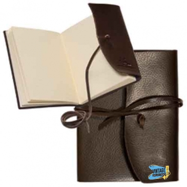 Americana Leather-Wrapped Journal