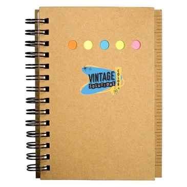 Eco Mini-Sticky Book with Ruler