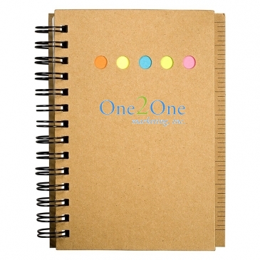 Eco Mini-Sticky Book with Ruler