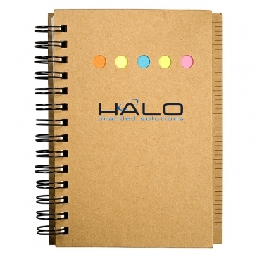 Eco Mini-Sticky Book with Ruler