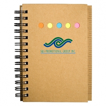 Eco Mini-Sticky Book with Ruler