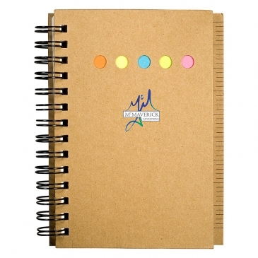 Eco Mini-Sticky Book with Ruler