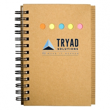 Eco Mini-Sticky Book with Ruler