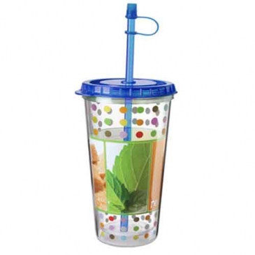 Full Color on Clear TakeOut Tumbler - 16oz.