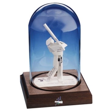 Business Card Sculpture - Baseball Player