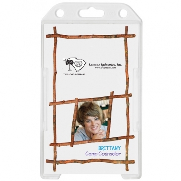 Plastic Single Card ID Holder