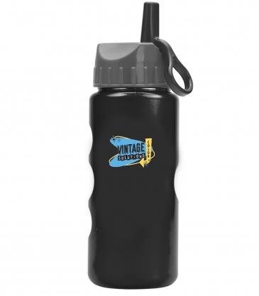 Mini Peak - 22 oz. Metalike Bottle -Flip Straw Lid