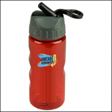 Mini Mountain -22oz  Bottle -Flip Straw Lid