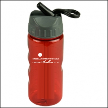 Mini Mountain -22oz  Bottle -Flip Straw Lid