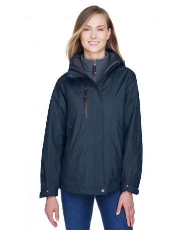 North End Ladies' Caprice 3-in-1 Jacket with Soft Shell Liner