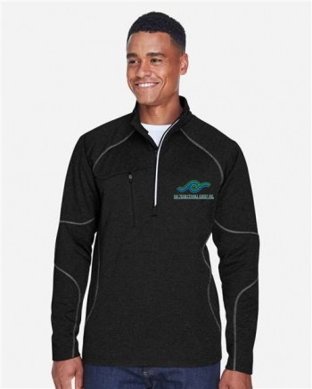 North End Men's Catalyst Performance Fleece Quarter-Zip Pullover