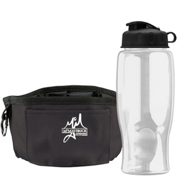 Thirsty Dog - Sports Bottle & Folding Dog Bowl