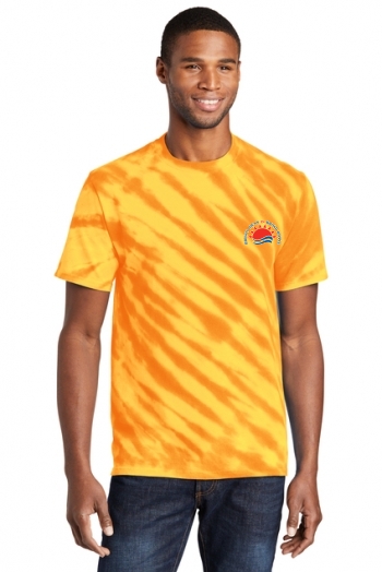 Port & Company® - Tiger Stripe Tie-Dye Tee