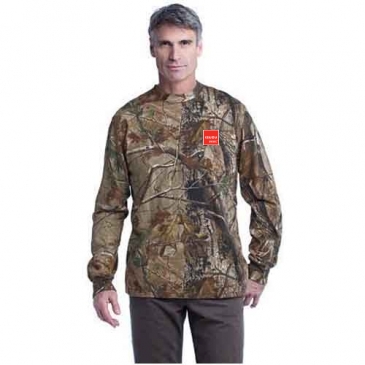 Russell Outdoors™ Realtree® LS 100% Cotton Tee W/ Pocket