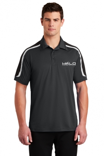 Sport-Tek®  Tricolor Shoulder Micropique Sport-Wick®  Polo