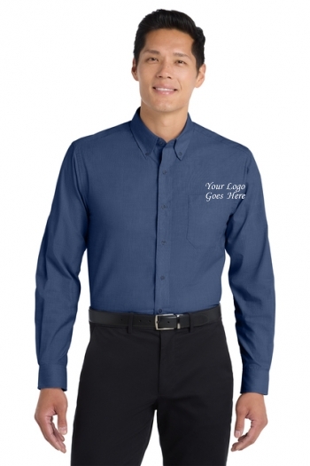Port Authority® Crosshatch Easy Care Shirt
