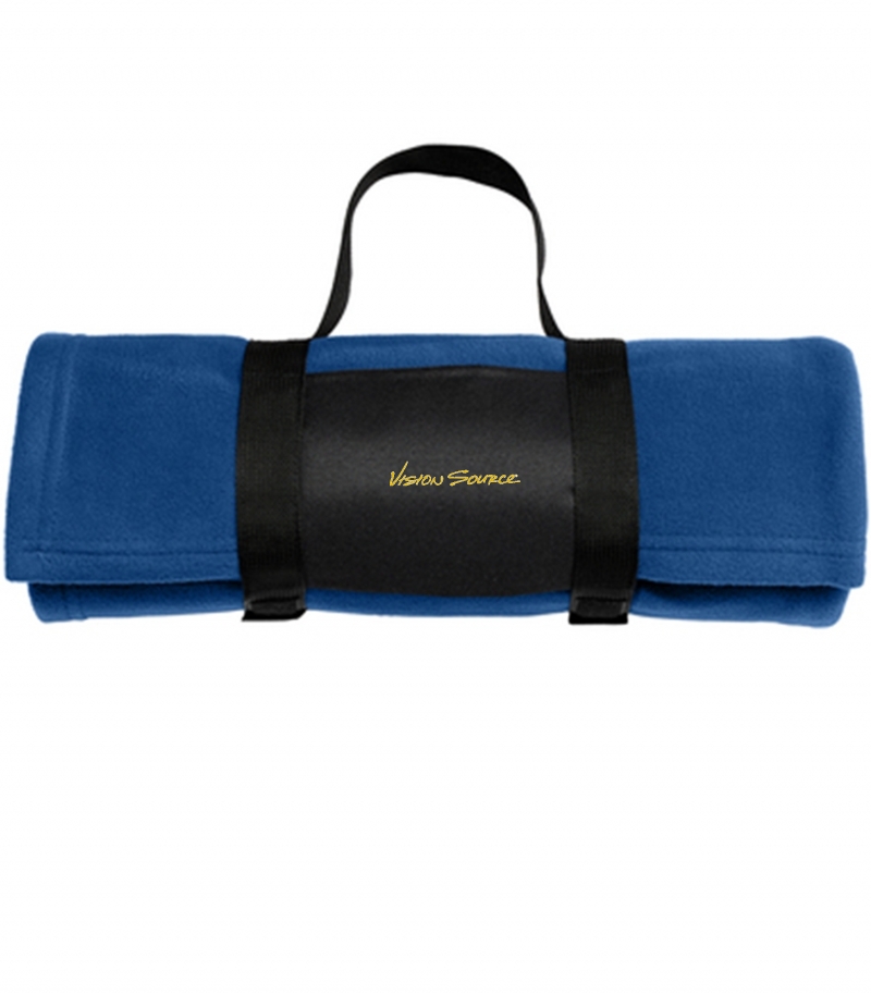 Port Authority® Fleece Blanket with Carrying Strap