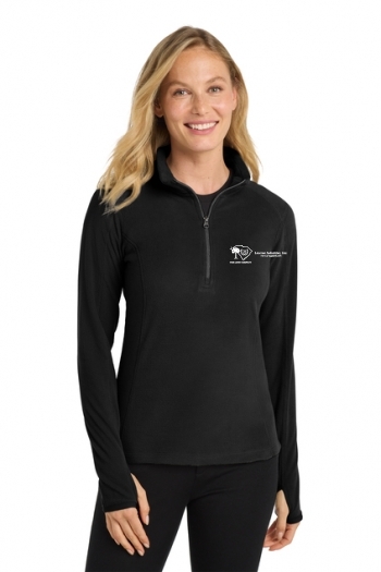 Port Authority® Ladies Microfleece 1/2-Zip Pullover