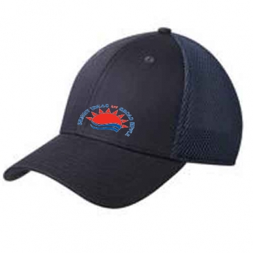 New Era® Snapback Contrast Front Mesh Cap