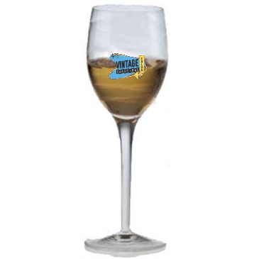 9.5 oz. Romantica White Wine Set of 4-Deep Etched