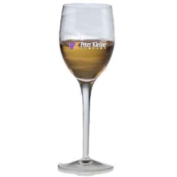 9.5 oz. Romantica White Wine Set of 4-Deep Etched