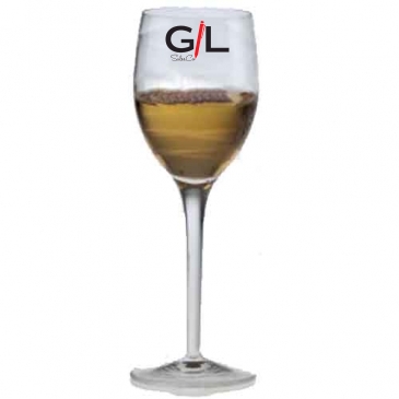 9.5 oz. Romantica White Wine Set of 4-Deep Etched