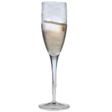 6.75 oz. Romantica Champagne Set of 4-Deep Etched