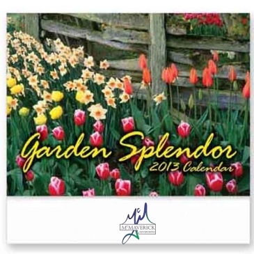 Garden Splendor Wall Cal Stitched
