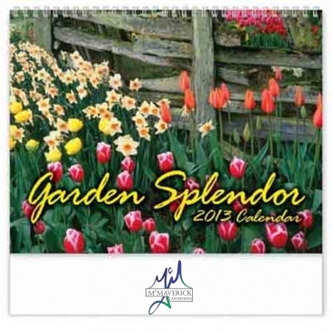 Garden Splendor Wall Cal Spiral