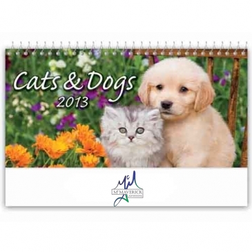 Furry Friends Desk Calendar